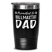 Повишен в Bullmastiff Dad 20oz Tumbler Mug забавно куче татко идея подарък
