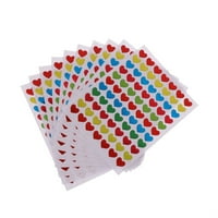 Heroneo Sheets Heart Stickers Любов декоративен стикер Деца пликове Карти занаяти SCRA