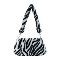 Loygkgas Unise Unise Възрастни преносими плюшени чанти за раменни чанти за животни за подмишници по чанта за чанта