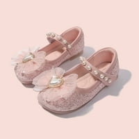 Leey-World Toddler Shoes Girl Shoes Малки кожени обувки Единични обувки Деца танцови обувки Момила