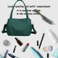 Loopsun Messenger чанта с голям капацитет с двойна цел Небрежна ръчна чанта за рамо, водоустойчива, подходяща за пътуване, фитнес, пазаруване