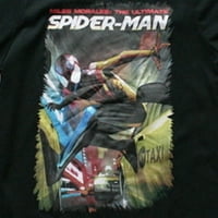 Spiderman Miles Morales момче с дълъг ръкав