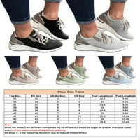 Жени атлетични обувки дантела спортни обувки Zipper платформа маратонки дишащ клин ежедневни маратонки дами увеличават нехлъзгащи се зелено 7