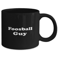 Забавна Foosball Guy Coffee Mug - Foosball Coffee Cup - 11oz White