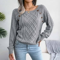 Homadles Нова мода за есенни пуловер за жени