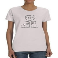 Woof ви тениска жени -Маг от Shutterstock, женски xx-голям