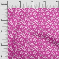 OneOone Polyester Spande Fuschia Pink Fabric Abstracts Шиещи занаяти проекти отпечатъци от отпечатъци от двор