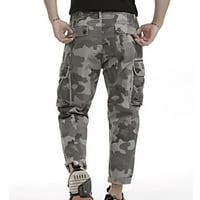Skpabo Мъжки товарни джоги панталони тънък прилягане на джоггери суитчъри Небрежни атлетични заострени панталони джоги за мъже