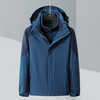 Ketyyh-chn мъже палта за зима тънък ежедневен палто от яке отгоре си синьо, 2xl