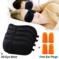 Маска за сън за мъже и жени, ултратинова светлина, блокираща маската за сън, без натиск върху очите 3D контурирана със завързани очи, мек комфорт за сянка за сянка за ?