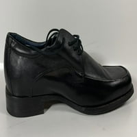 Bacco Bucci Men's Moc Toe Leather Shoes, Черно - Размери ни