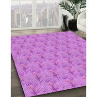 Ahgly Company вътрешен правоъгълник с шарени виолетови лилави площи килими, 2 '5'