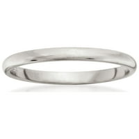 Рос-Симони жени 14kt сватбен пръстен с бяло злато за жени, възрастни