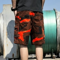 Мъжки товарни къси панталони Камо камионални къси панталони Леки многопокети за работа на многопокета