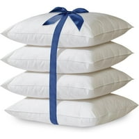 Quexis памук хипоалергенни надолу алтернативни възглавници за легло