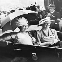 Печат: Елинор Рузвелт и кралица Елизабет, 1939 г.