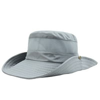 Mafytytpr летни слънчеви шапки за жени, мъжки защитна мрежа дишаща рибарска шапка сгъваема кофа шапка