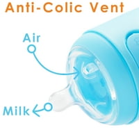 Popyum oz небесно синьо анти-колочна формула приготвяне на бебешка бутилка