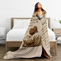 -Дъстете слънчогледово одеяло положително лечебно одеяло, фланелно руно хвърляне на одеяла в