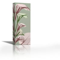 Пролетно време Calla Lilies - Съвременна изящна изкуство Giclee on Canvas Gallery Wrap - Décor на стена - Арт живопис - Готов за окачване