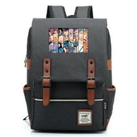 Bzdaisy Titan Slayer Backpack - квадрат, катарама за колан, пасва на 15 Университет за лаптоп за деца тийнейджър