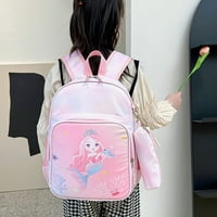 Детска училищна чанта Карикатура русалка Pony Student Backpack голям капацитет с чанта за писалка раница