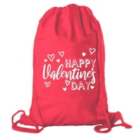 Чанти за Свети Валентин, памучни раници за теглене, чанти за подаръци за Свети Валентин
