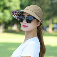Anylyc жени капачка лист печат за защита на слънцето Лек добре изглеждащи жени Слънчева шапка за бягане