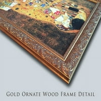 Двойка от сетъри Големи златни богато украсени дървени рамки Платно изкуство от Александър Папа