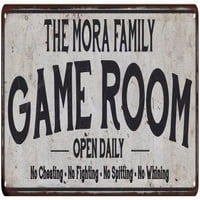 Mora Family Dift Game Room Country Metal Sign 206180042119