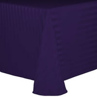 Ultimate Textile Satin-Stripe правоъгълна покривка