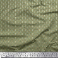 Soimoi Velvet Fabric Stripe & Floral Shirting Print Fabric край двора