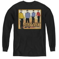 Star Trek - Класически - Младежки риза с дълъг ръкав - X -Large