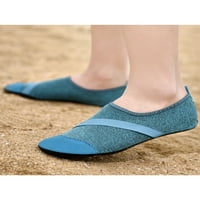 Fangasis Unise безплатни боси водни обувки Изкисляване на леко тегло на ухажване на обувки комфорт плоски чорапи