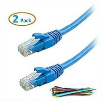 Аурум кабели крачета котка безкрайна мрежа Ethernet Patch кабел - син - опаковка